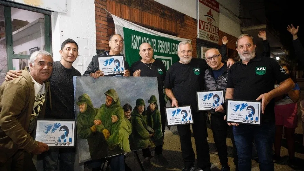 APL organizó una vigilia en homenaje a los excombatientes de Malvinas